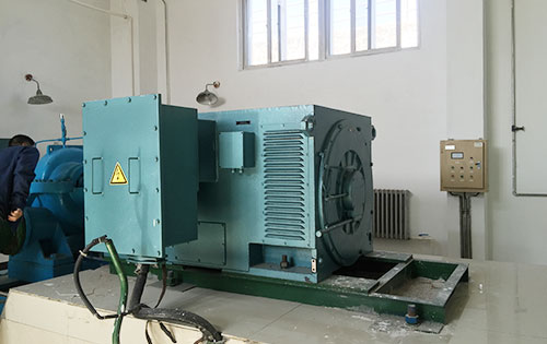 孟津某水电站工程主水泵使用我公司高压电机